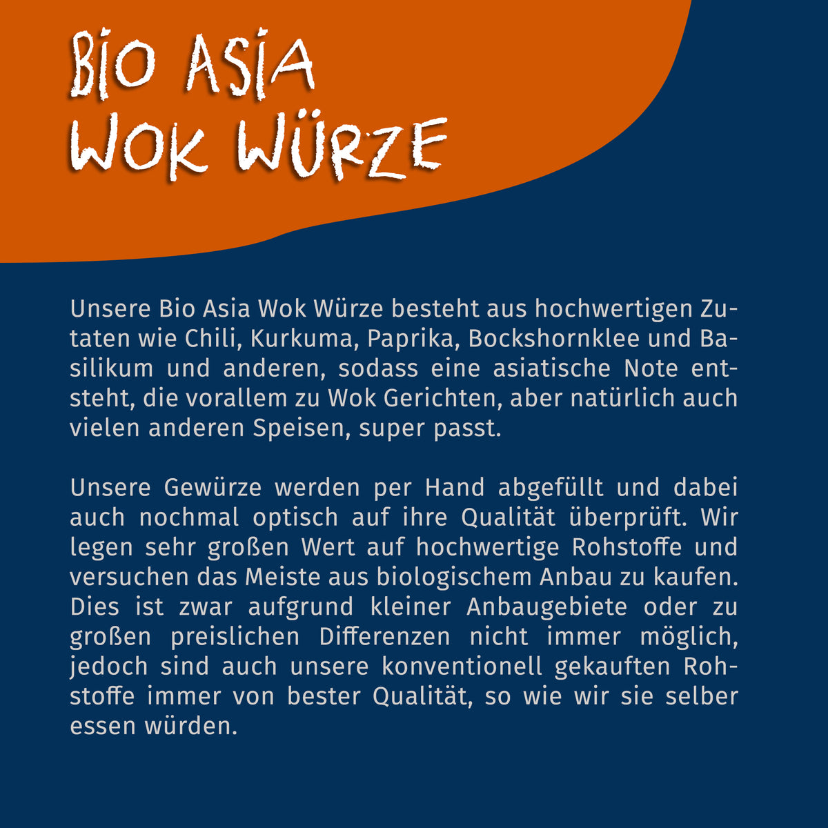 Tasty Pott Bio Asia Wok Gewürzmischung - im Beutel — Abbildung 4
