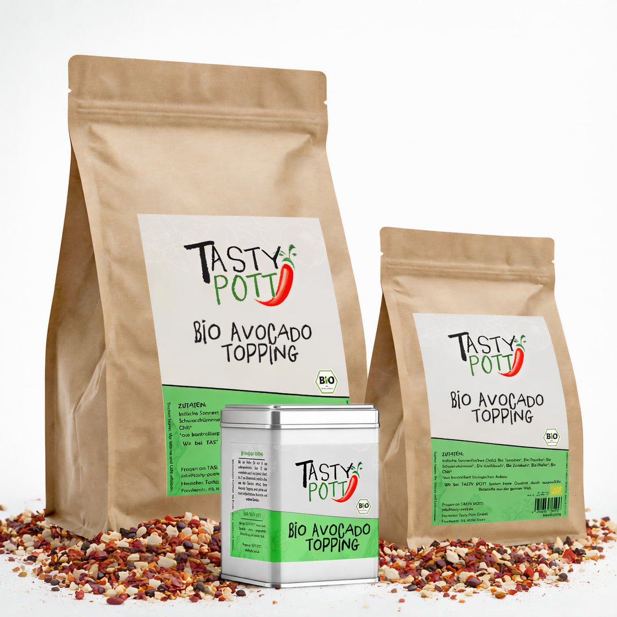 Tasty Pott Bio Avocado Topping - im Beutel