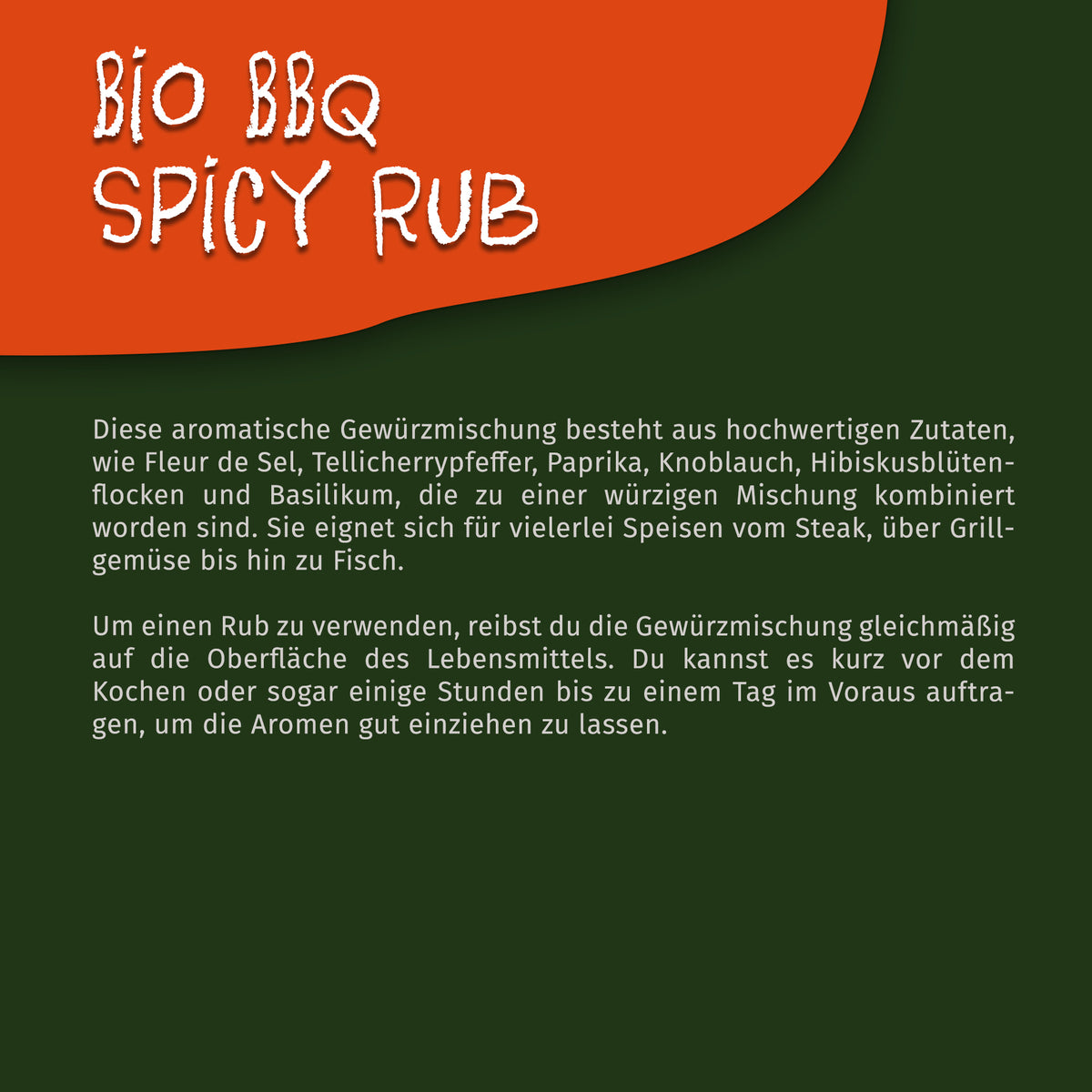 Tasty Pott Bio Spicy BBQ Rub Grillgewürz - im Beutel — Abbildung 4