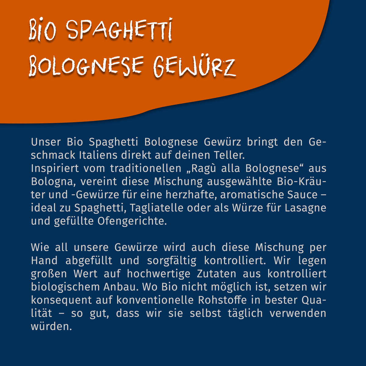 Tasty Pott Bio Bolognese Gewürz - 80g Dose — Abbildung 4