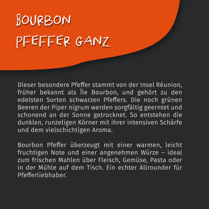 Tasty Pott Bourbon Pfeffer - schwarz, ganz 50g — Abbildung 4