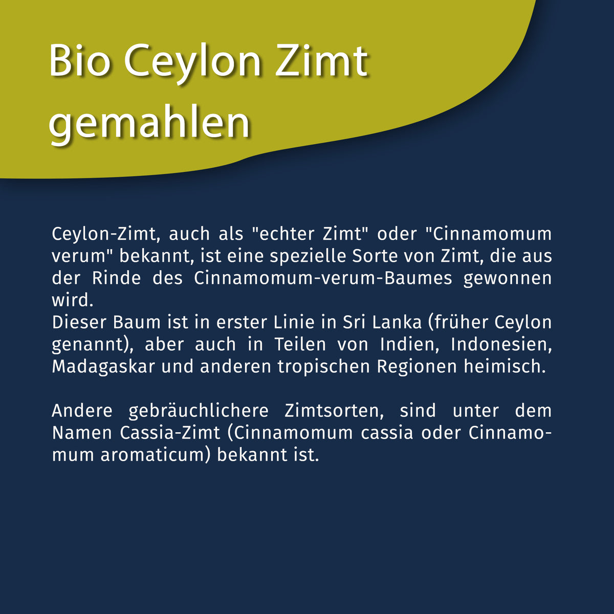 Tasty Pott Bio Ceylon Zimt gemahlen - im Beutel — Abbildung 4