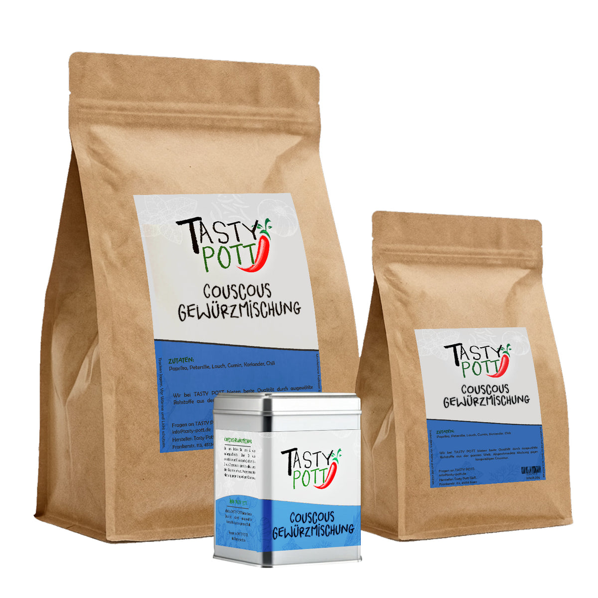 Tasty Pott Couscous Gewürzmischung - im Beutel — Abbildung 6