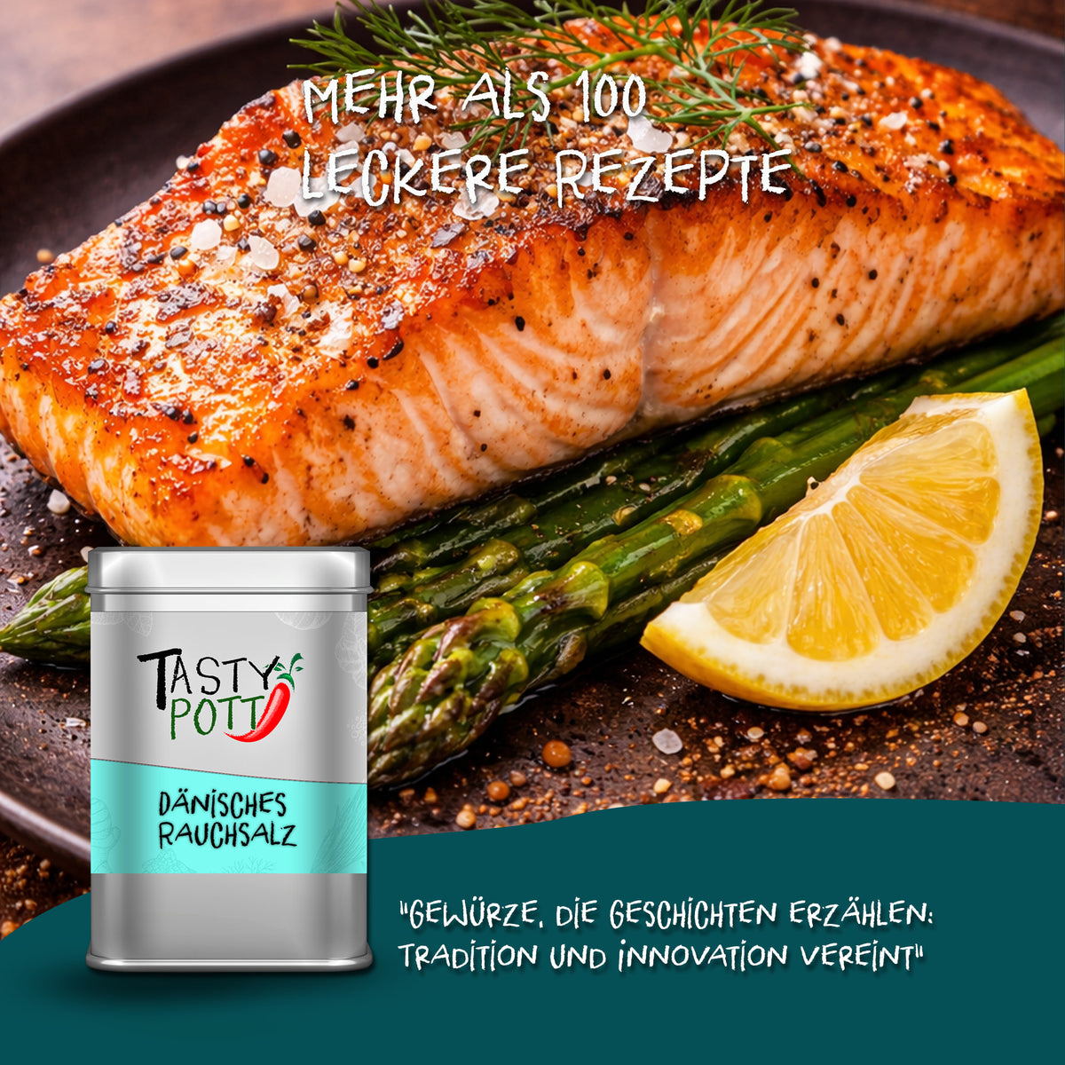 Tasty Pott Dänisches Rauchsalz in 150g Dose — Abbildung 5