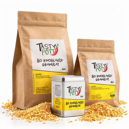 Tasty Pott Bio Knoblauchgranulat - im Beutel