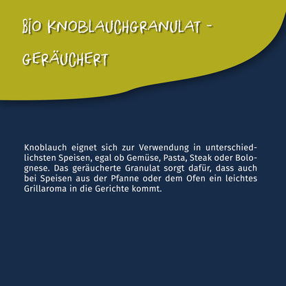 Tasty Pott Bio geräuchertes Knoblauchgranulat - 100g — Abbildung 4