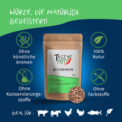 Tasty Pott Bio Koriandersamen - 60g — Abbildung 2