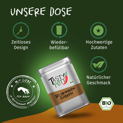 Tasty Pott Bio Orangenschalen Flocken - im Beutel — Abbildung 3