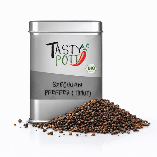 Tasty Pott Szechuan (Timut) Pfeffer ganz 50g Dose