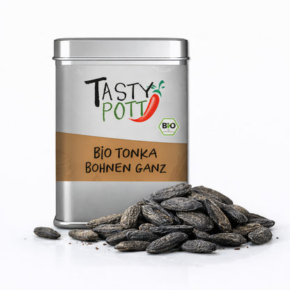 Tasty Pott Bio Tonka Bohnen ganz - 70g Dose