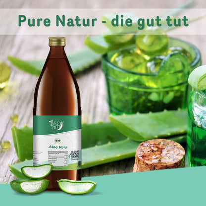 Tasty Pott Bio Aloe Vera Direktsaft 1L Flasche — Abbildung 6