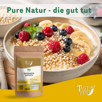 Tasty Pott Bio Amaranth gepufft - im Beutel — Abbildung 6