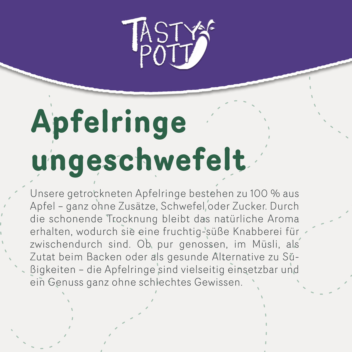 Tasty Pott getrocknete Aprikosen  - im Beutel — Abbildung 2
