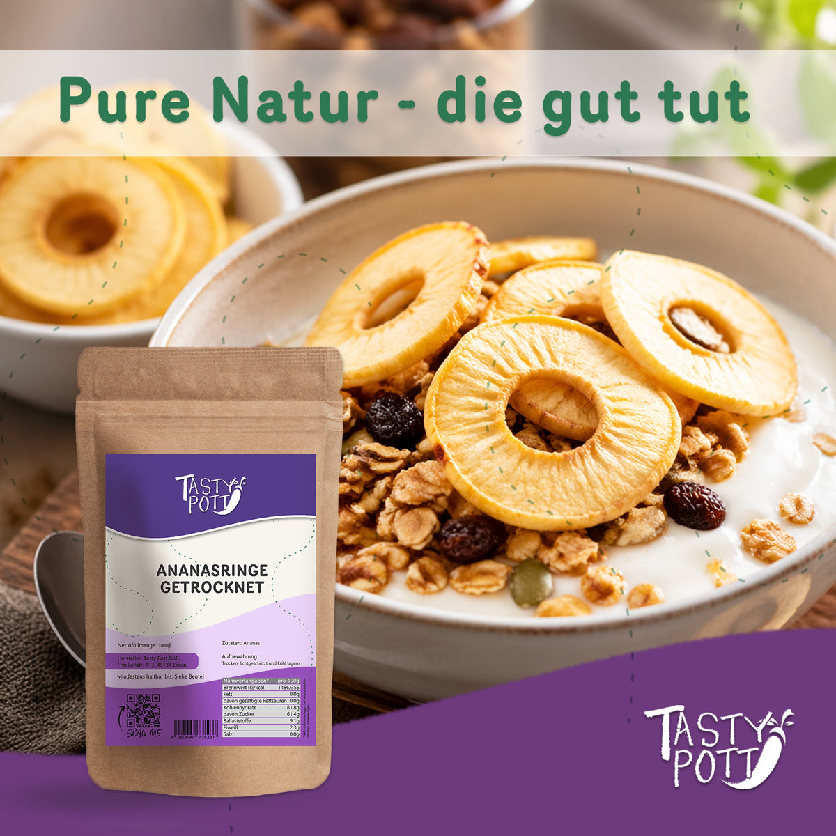 Tasty Pott getrocknete Aprikosen  - im Beutel — Abbildung 6