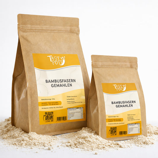 Tasty Pott Bambusfasern gemahlen - im Beutel