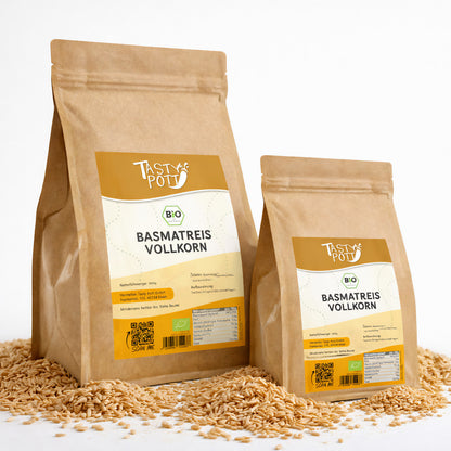 Tasty Pott Bio Basmatireis im Beutel - im Beutel
