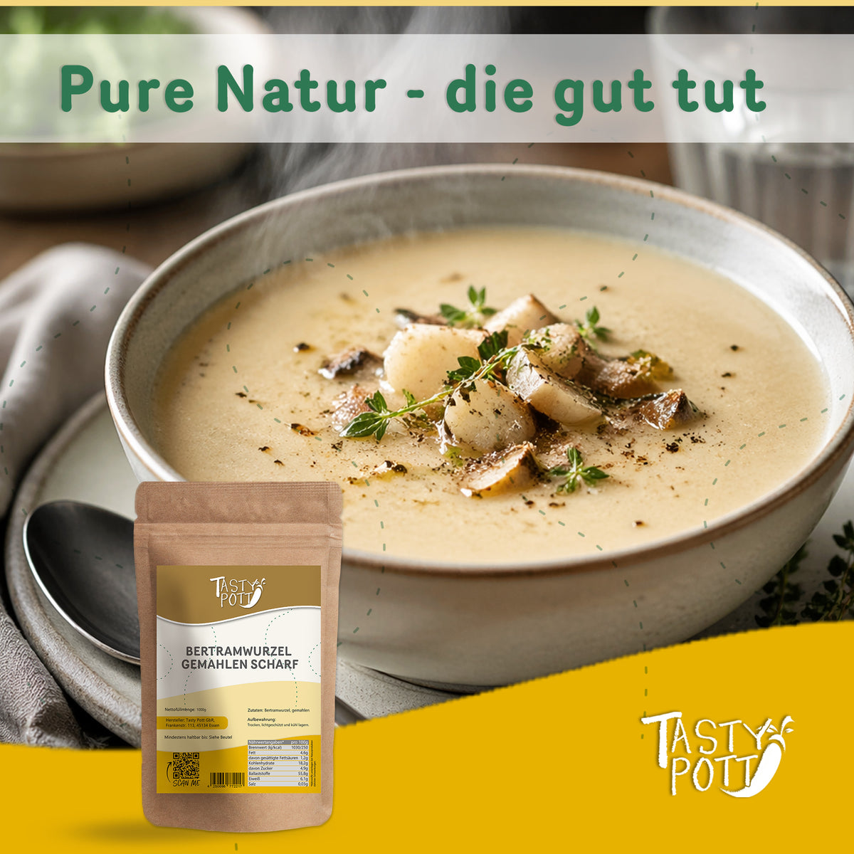 Tasty Pott Bertramwurzel gemahlen - im Beutel — Abbildung 6