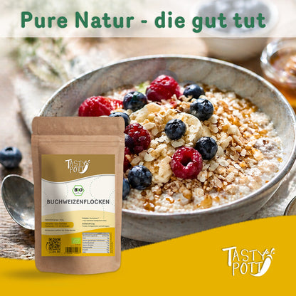 Tasty Pott Bio Buchweizenflocken - 3kg Beutel — Abbildung 6