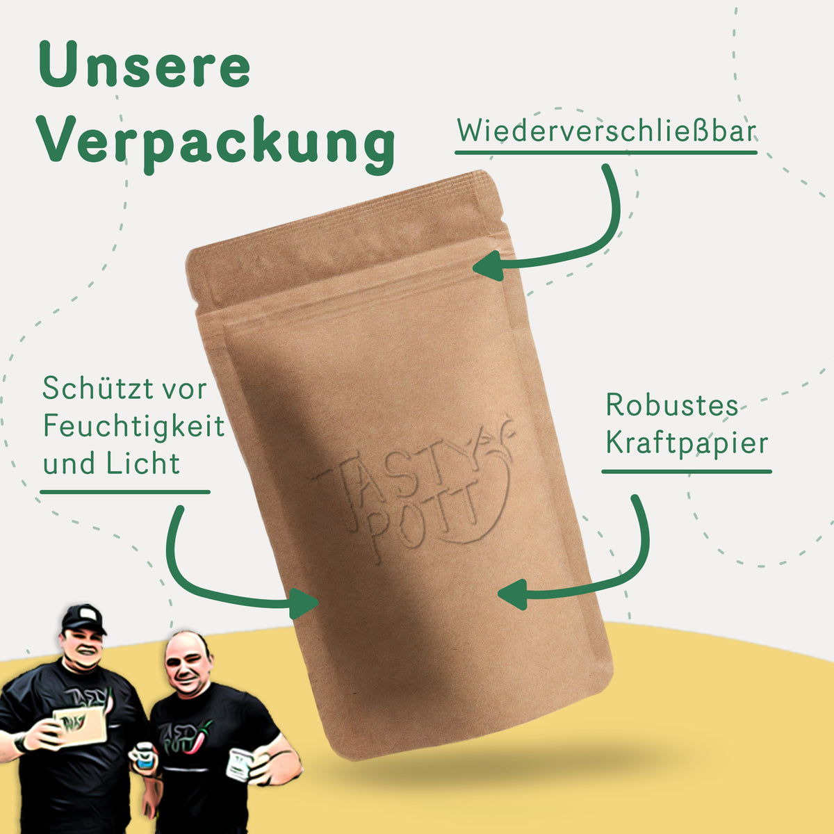Tasty Pott Bio Buchweizenflocken - 3kg Beutel — Abbildung 5