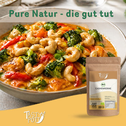 Tasty Pott Bio Cashewkerne, ganz - im Beutel — Abbildung 6