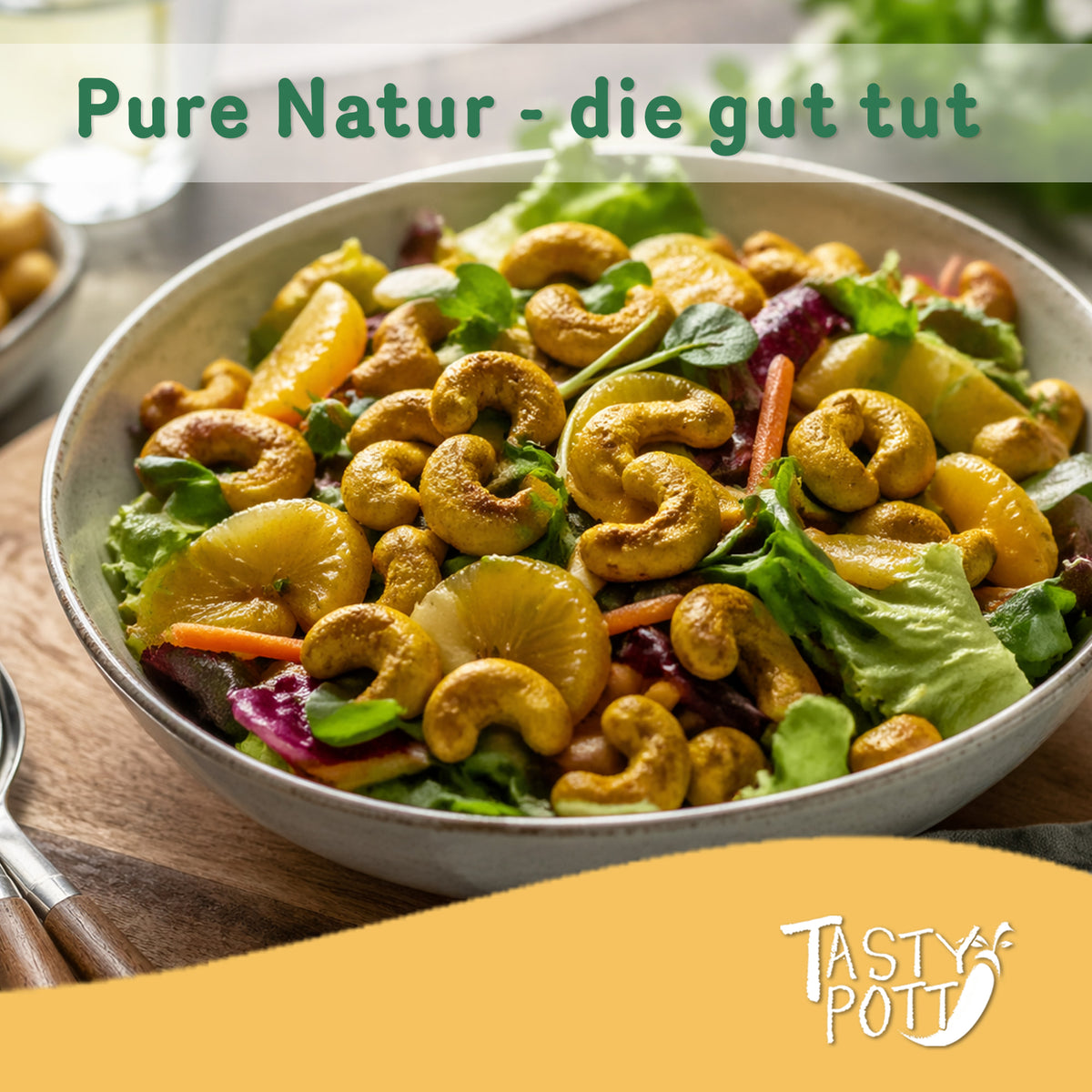 Tasty Pott Cashewkerne Curry geröstet und gesalzen - im Beutel — Abbildung 6