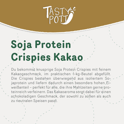 Tasty Pott Protein Soja Kakao Crispies - im Beutel — Abbildung 2