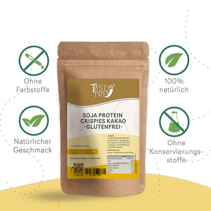 Tasty Pott Protein Soja Kakao Crispies - im Beutel — Abbildung 3