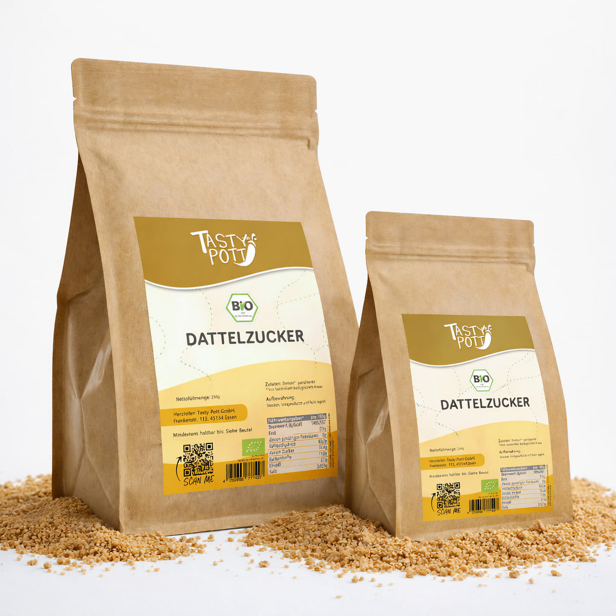 Tasty Pott Bio Dattelzucker - im Beutel