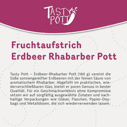 Tasty Pott Fruchtaufstrich Auswahl - Im Glas — Abbildung 4