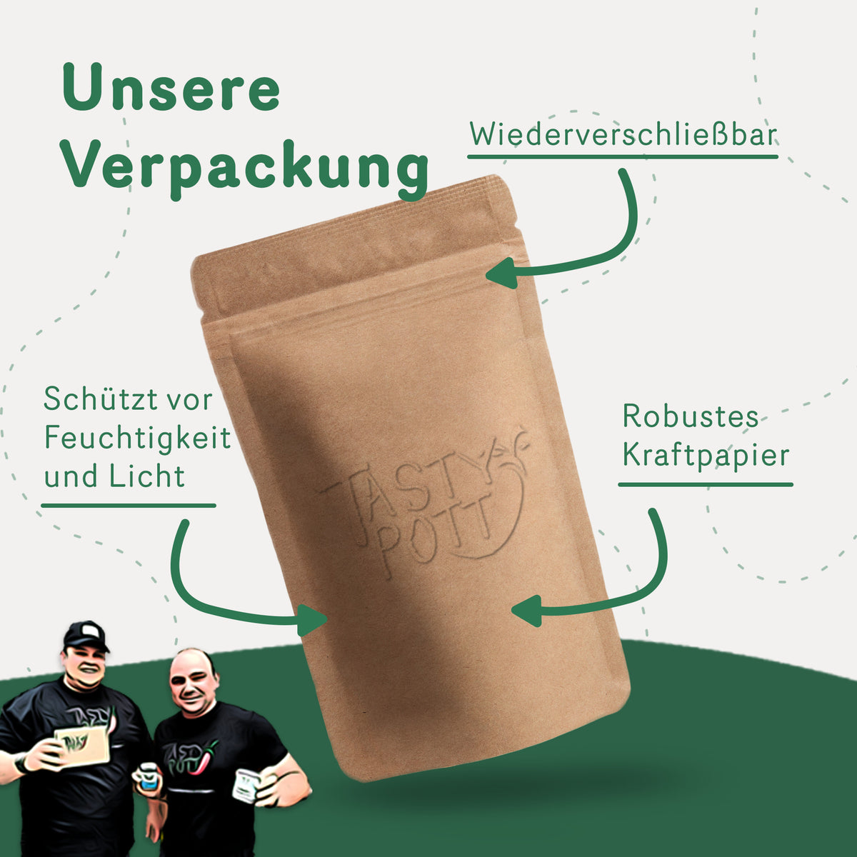 Tasty Pott Senf Auswahl - verschiedene Sorten im Glas — Abbildung 8