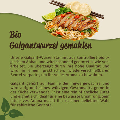 Mynatura Bio Galgantwurzel gemahlen – in verschiedenen Größen — Abbildung 3