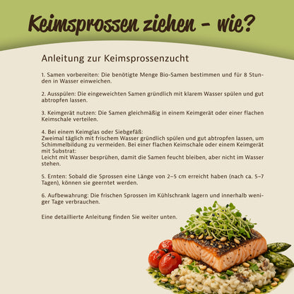 Mynatura Bio Keimsprossen Brokkoli Gemüse (500g) — Abbildung 4