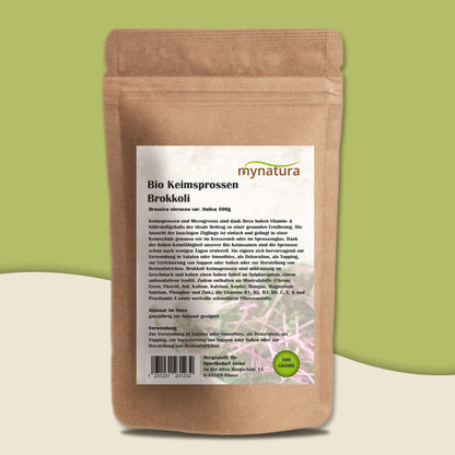 Mynatura Bio Keimsprossen Brokkoli Gemüse (500g) — Abbildung 7
