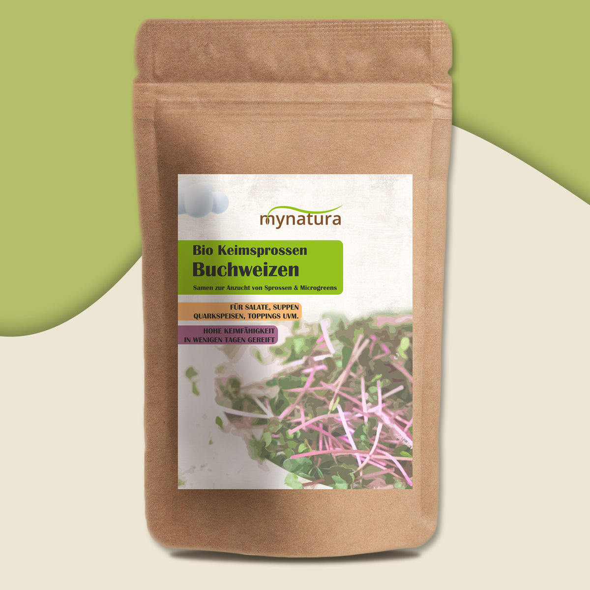 Mynatura Bio Keimsprossen Buchweizen - 500g — Abbildung 2