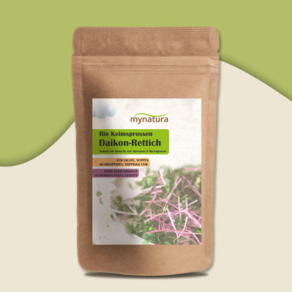 Mynatura Bio Daikon-Rettich Keimsprossen - 500g — Abbildung 2