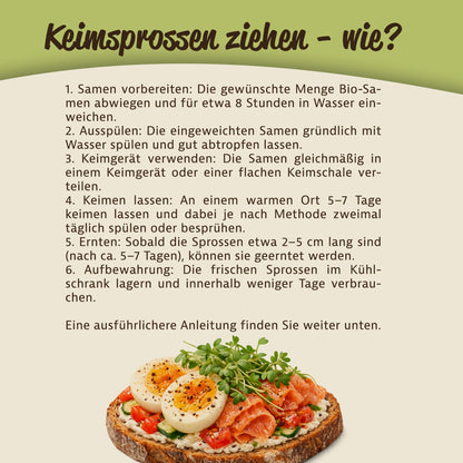 Mynatura Bio Kresse Keimsprossen Gemüse (500g) — Abbildung 5