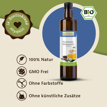Mynatura Schwarzkümmelöl – 250ml — Abbildung 2