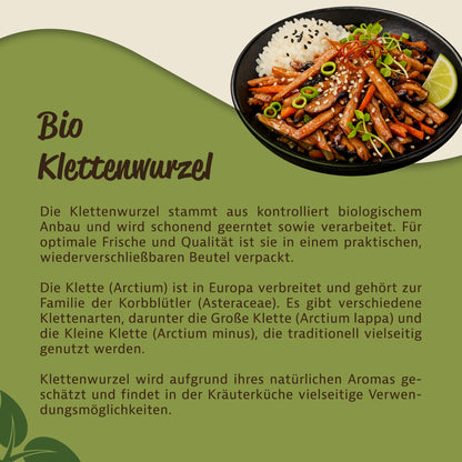 Mynatura Bio Klettenwurzel geschnitten – in verschiedenen Größen — Abbildung 3