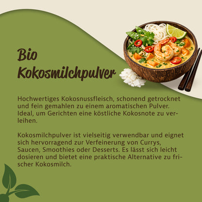 Mynatura Bio Kokosmilchpulver - Für Kokosmilch (1000g) — Abbildung 3