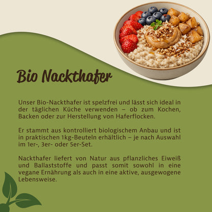 Mynatura Bio Nackthafer - in verschiedenen Größen — Abbildung 3