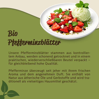 Mynatura Bio Pfefferminzblätter getrocknet - in verschiedenen Größen — Abbildung 3