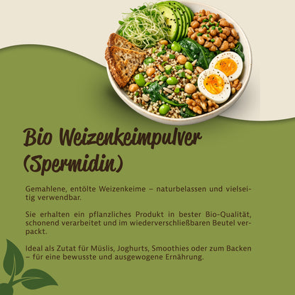 Mynatura Bio Weizenkeime gemahlen - Spermidin - 250g — Abbildung 3