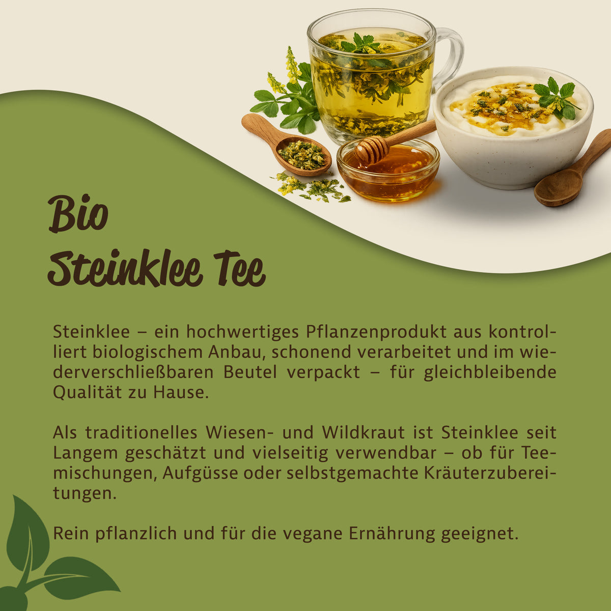 Mynatura Bio Steinklee Tee - in verschiedenen Größen — Abbildung 3