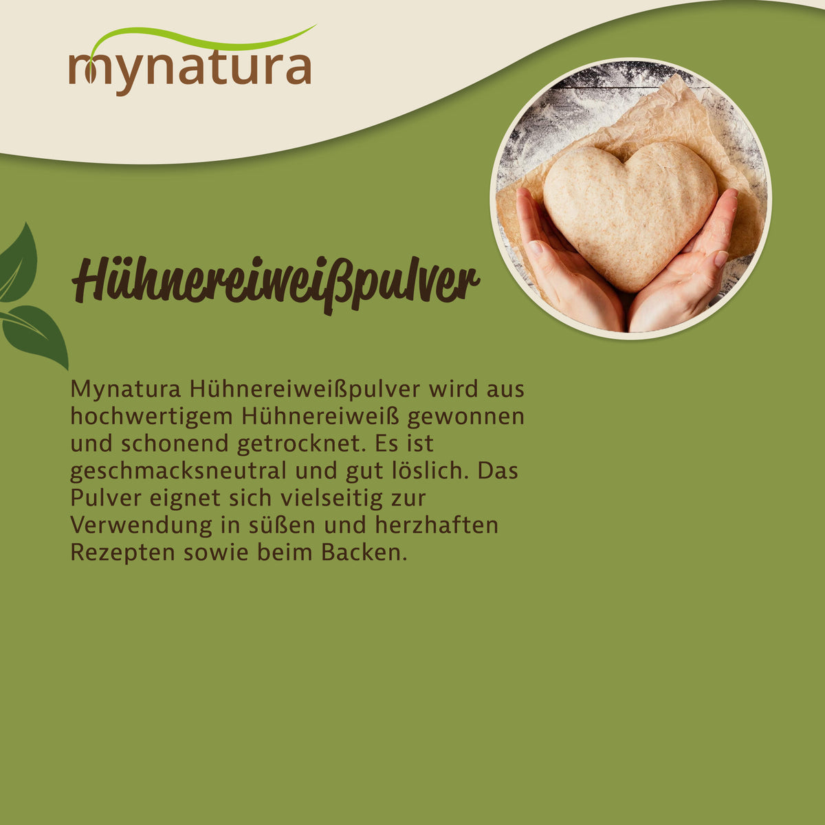 Mynatura Hühnereiweißpulver – Im Beutel 1kg — Abbildung 3
