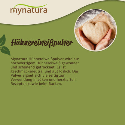Mynatura Hühnereiweißpulver – Im Beutel 1kg — Abbildung 3