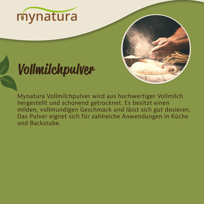 Mynatura Vollmilchpulver - (1000g) — Abbildung 3