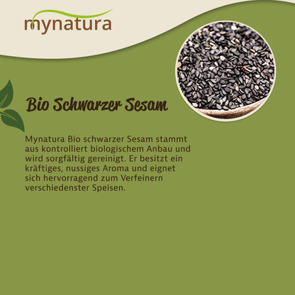 Mynatura Bio Schwarzer Sesam  – (1000g) — Abbildung 3
