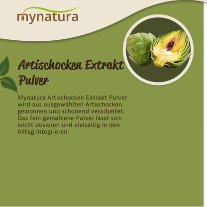 Mynatura Artischocken Extrakt Pulver - (100g) — Abbildung 3