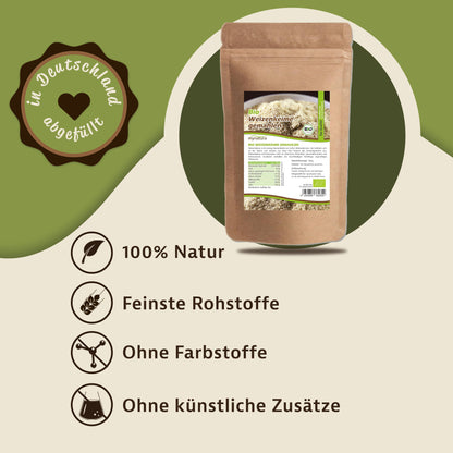 Mynatura Bio Weizenkeime stabilisiert gemahlen - 1kg Beutel — Abbildung 2