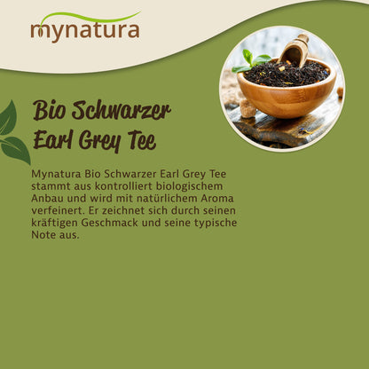 Mynatura Bio Earl Grey Schwarztee mit Bergamotte – in verschiedenen Größen — Abbildung 3